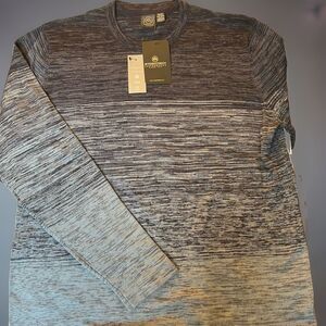 Stormtech Performance Men's Pullover Shirt Jeep Label Long Sleeve Crew Cotton